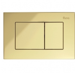 Cadru WC încastrat K011A-Q Rea cu buton J Gold - Img 3
