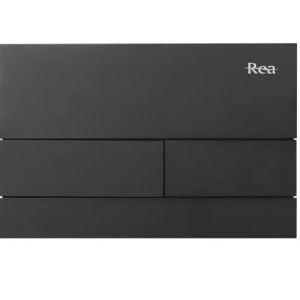 Cadru WC încastrat K011A-Q Rea cu buton T Black - Img 6
