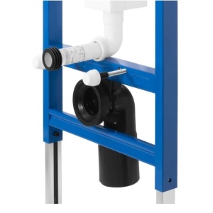 Cadru WC încastrat K011A-Q Rea cu buton T Brush Copper - Img 6