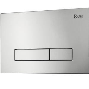 Cadru WC încastrat Rea cu buton HD Satin - Img 6