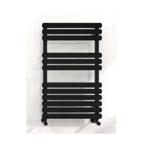 Calorifer portprosop FLAT BLACK 800x500mm - negru mat