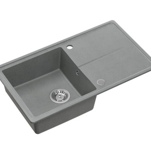 Chiuvetă TONY 111 Granite piatra argintie, gri