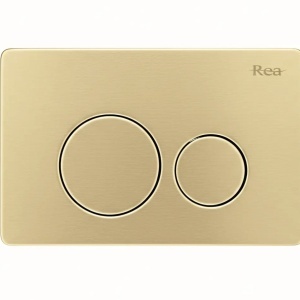 Clapeta pentru rezervor incastrat Rea I K011A-Q Gold Brush
