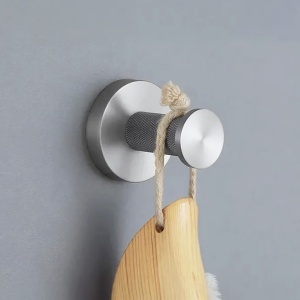 Cuier de baie 6606A Modern Brush Nickel - Img 3