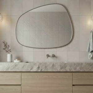 Cuier de baie Tomi 5805 Brush Nickle - Img 2