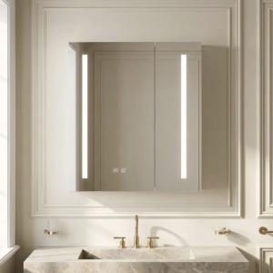 Dulap cu oglindă LED M1015-60 60x65