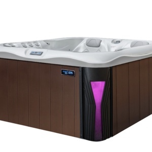 JACUZZI DE GRĂDINĂ CADĂ SPA 530 HUSĂ DE CAFEA ALB PERLAT - Img 4