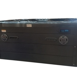 JACUZZI DE GRĂDINĂ SPA102 CARCASĂ ANTRACIT BLACK OCEAN WAVE 210x160 CM - Img 5