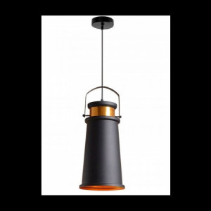 Lampa DE TAVAN ASTI A negru / Auriu - Img 2