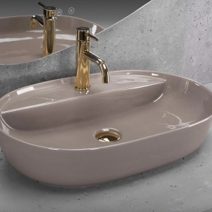Lavoar de blat REA Aura 61 Beige Shiny - Img 2