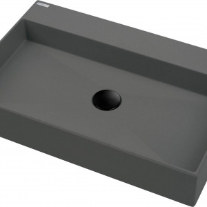 Lavoar din granit pe blat - 60x40 cm - Img 4