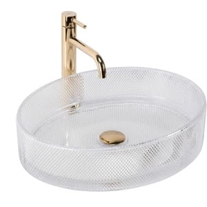 Lavoar pe blat REA Mirella Transparent - Img 2