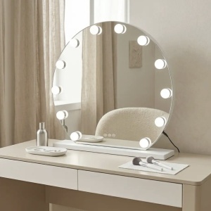 Oglindă LED HOLLYWOOD White 50 cm - Img 3