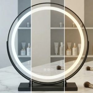 Oglindă LED MAKE-UP Black 50 cm - Img 5