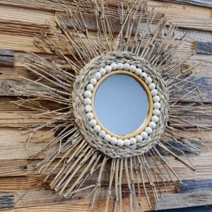 Oglinda perete Boho 45CM 322091 - Img 3