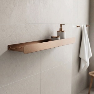 Raft pentru baie SF03 45cm copper brush - Img 5