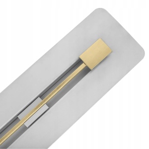 Rigolă de duș Rea Neo Ultra Slim Mirror Gold brush - Img 5