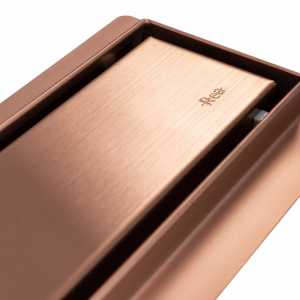 Rigolă liniară Rea Purea Neo brushed Copper - Img 5