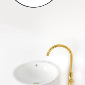 Robinet pentru lavoar Rea Lungo Ortis Gold - Img 4