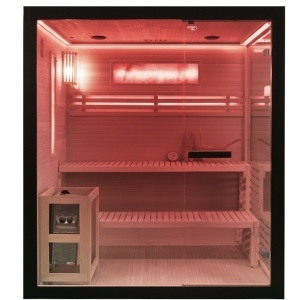 SAUNĂ FINLANDEZĂ FORSA3 BL – 6kW HARVIA – 4 PERSOANE – 180×160 cm - Img 4