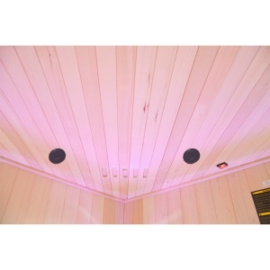 Sauna finlandeza la temperaturi ridicate cu soba 6kW pentru 4-5 persoane Oslo 150 x 150 cm - Img 4