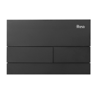 Set Cadru Îngropat Slim 024N pentru WC cu Buton T Black Matt - Img 2