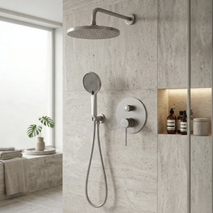 Set de dus incastrat Lungo Stripe Nickel Brush + BOX- DEPPO - Img 5