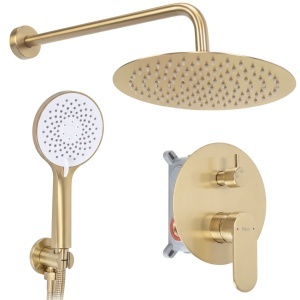 Set de dus incastrat Rea Drop Brush Gold + BOX