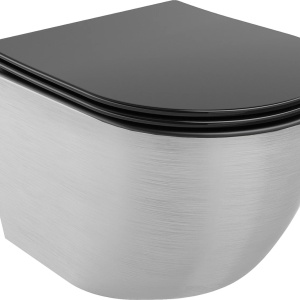 Set vas WC + Bideu FLSK Black/Silver matt - Img 6