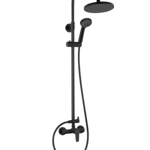 Sistem de duș Ritto black cu baterie duș- set complet