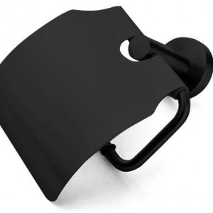 Suport hârtie igienică OSTE 05 Black - Img 2