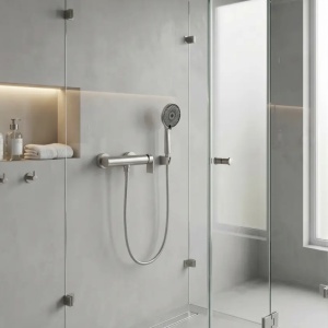 Baterie de duș Rea Hunter Brushed Nickel - Img 2