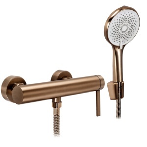 Baterie de duș REA Rivo Brush Copper