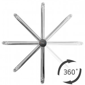 Baterie pentru baie Rea Lugano Slim Chrome High - Img 8