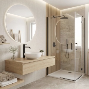 Baterie pentru baie Rivo Black High - Img 5