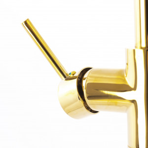 Baterie pentru cada Freestanding Rea Lungo Ortis Auriu Gold - Img 8