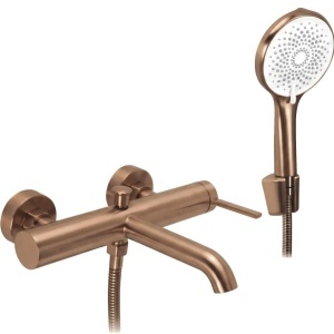 Baterie pentru cadă REA Rivo Brush Copper