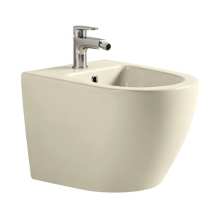 Bideu suspendat Ricci, cu fixare ascunsă, 49 × 36 cm – Cappuccino - Img 1