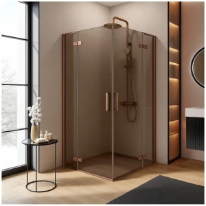 Cabină de duș REA Hugo Double Copper Brush