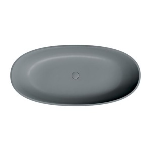 Cadă freestanding, 175x78 cm, gri mat - Img 5