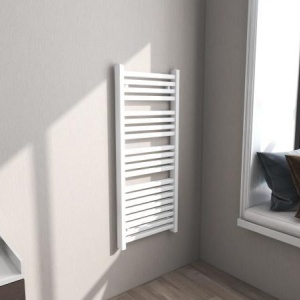 Calorifer portprosop DUO WHITE 1200x500mm - alb lucios - Img 4