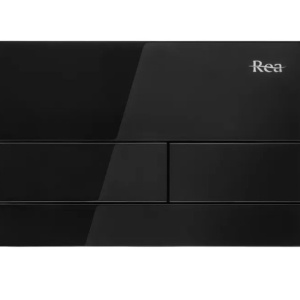 Clapeta pentru rezervor incastrat K011A-Q Rea T Black Glass