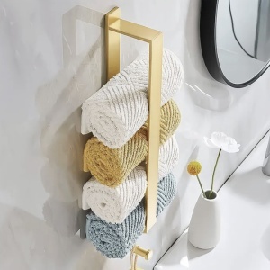 Cuier de baie Brush Gold - Img 4