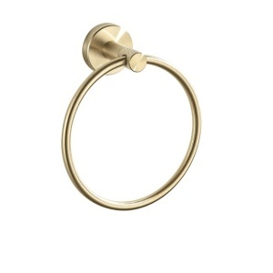 Cuier de baie Ring 6610 Modern Brush Gold