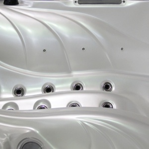 JACUZZI DE GRĂDINĂ SPA702 CARCASĂ PENTRU CAFEA ALB PERLAT 230x230 CM - Img 8