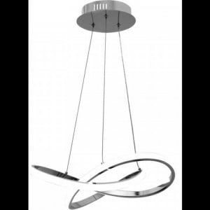 Lampa de tavan Inel suspendat LED modern + telecomanda APP389-CP Chrome - Img 2
