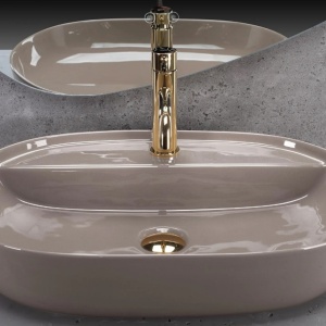 Lavoar de blat REA Aura 61 Beige Shiny - Img 3