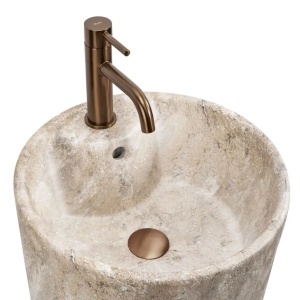 Lavoar freestanding de sine stătător Ceramic Rea Blanka Savana Matt - Img 4