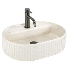 Lavoar pe blat 50 cm Marcela – design modern, ceramică elegantă | Deppo - Img 2
