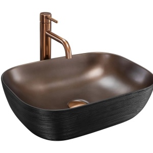 Lavoar pe blat Rea Belinda COPPER BRUSH / Black